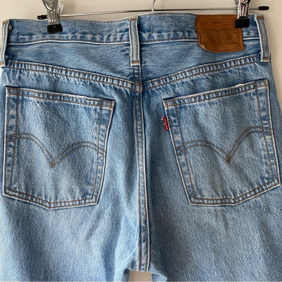 Levi’s Wedgie Distressed Straight Leg Jeans - 27 - Picture 7 of 13